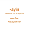 Armenian Suffixes Masterclass Series – 11 lessons